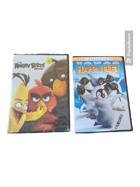 Happy Feet & Angry Birds DVD Bundle
